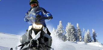 snowmobiling